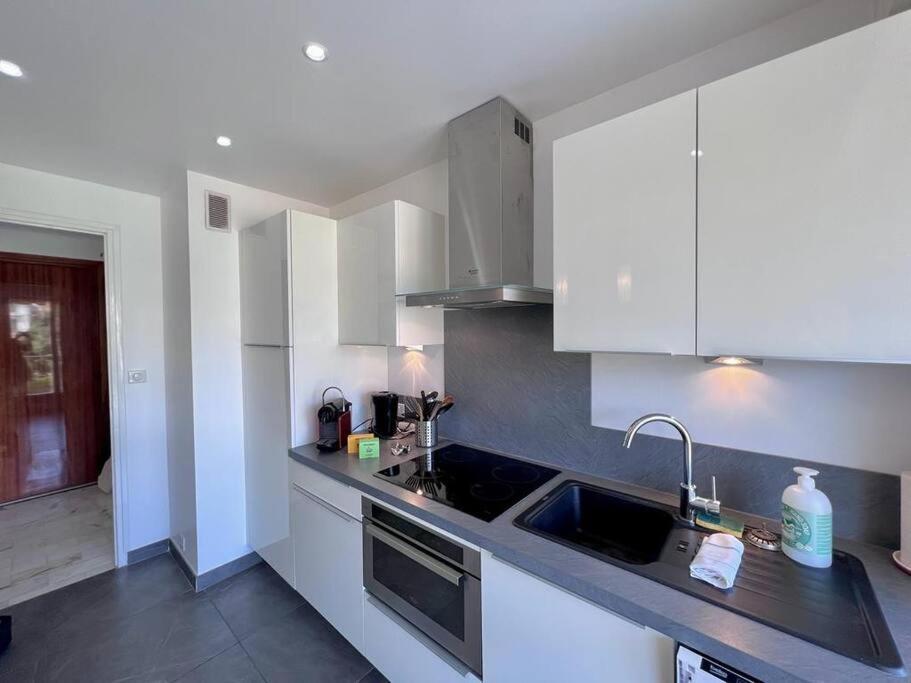 אנטיב Le Pinede - Apt 4 Prs- Parking - Clim - 500M Plages מראה חיצוני תמונה
